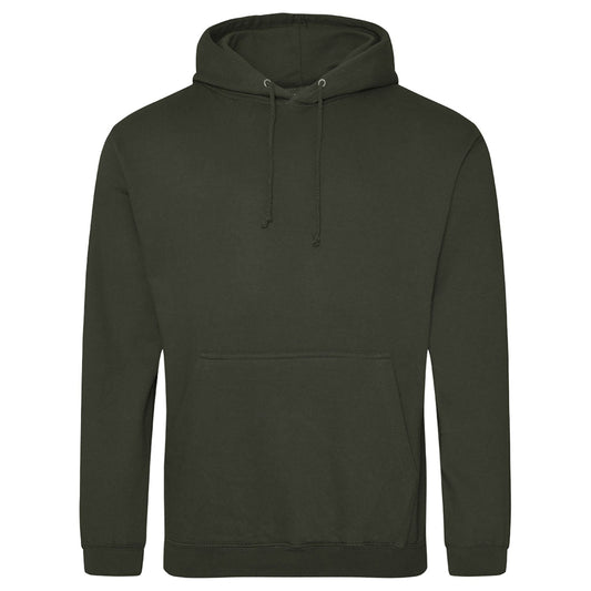 Hallow CoE College Hoodie Combat Green