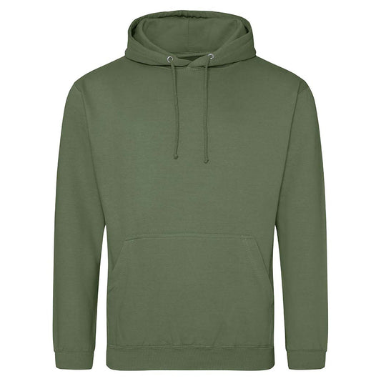 Hallow CoE College Hoodie Earthy Green